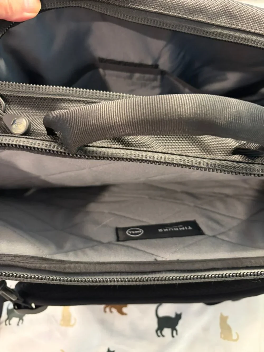 Timbuk2 Laptop Backpack/Messenger Bag – Black – Padded Laptop Sleeve